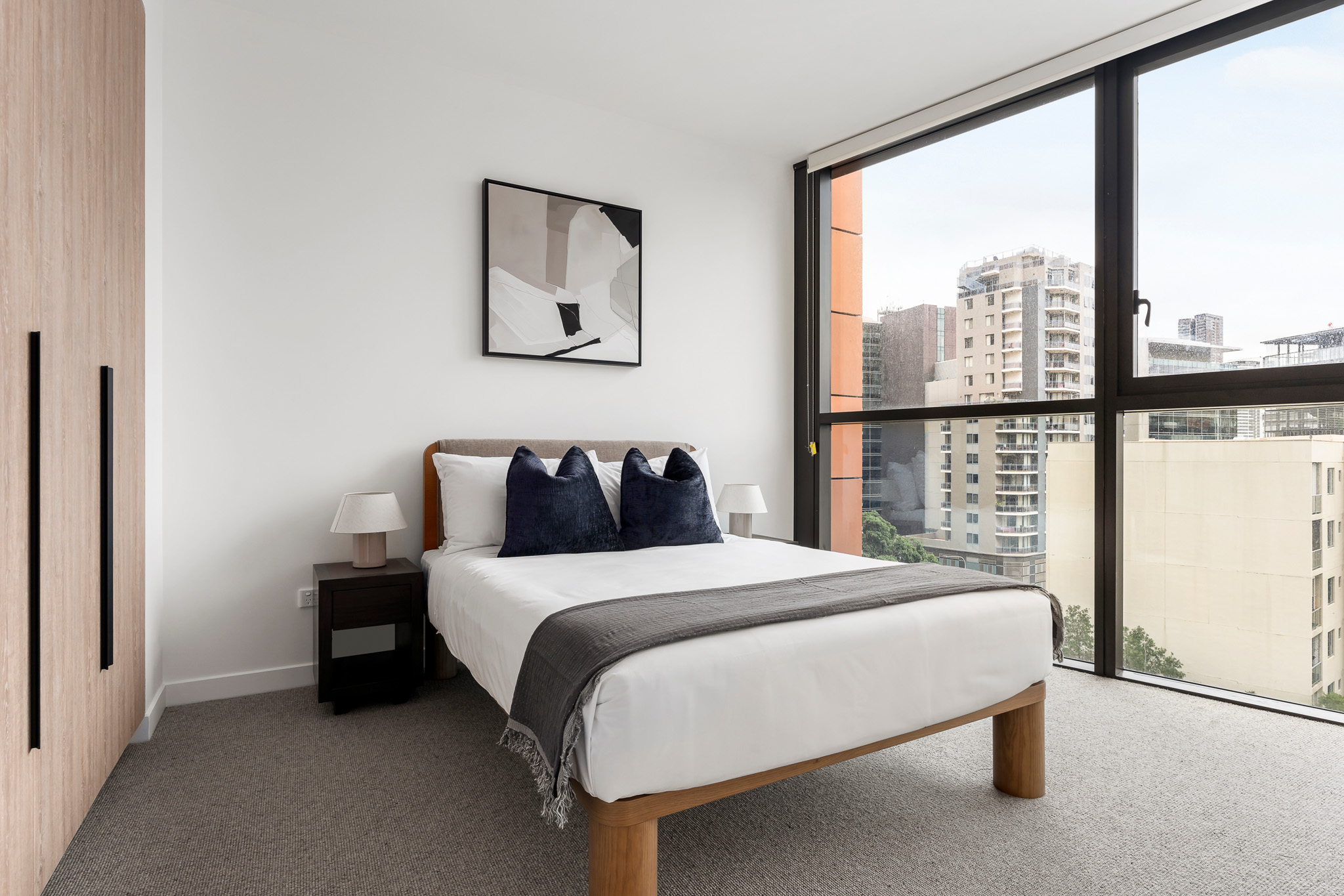 Bedroom, Three Bedroom Apartment at Urban Rest Parramatta, Sydney