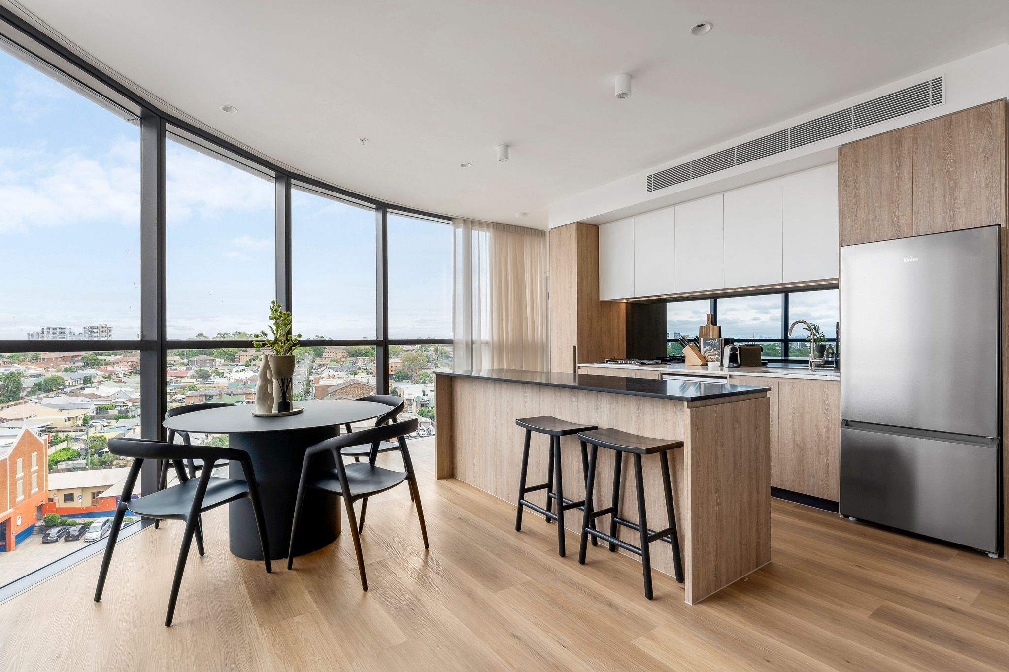 Kitchen, Two Bedroom Apartment at Urban Rest Parramatta, Sydney