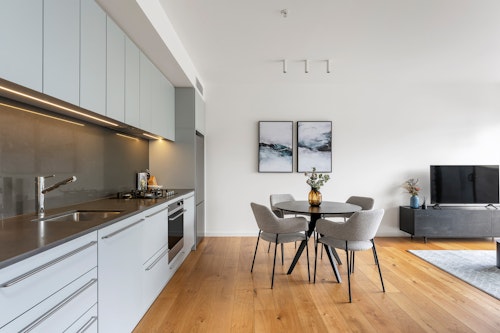 Kitchen - One Bedroom Apartment - Urban Rest - The Tramway Apartments - Sydney