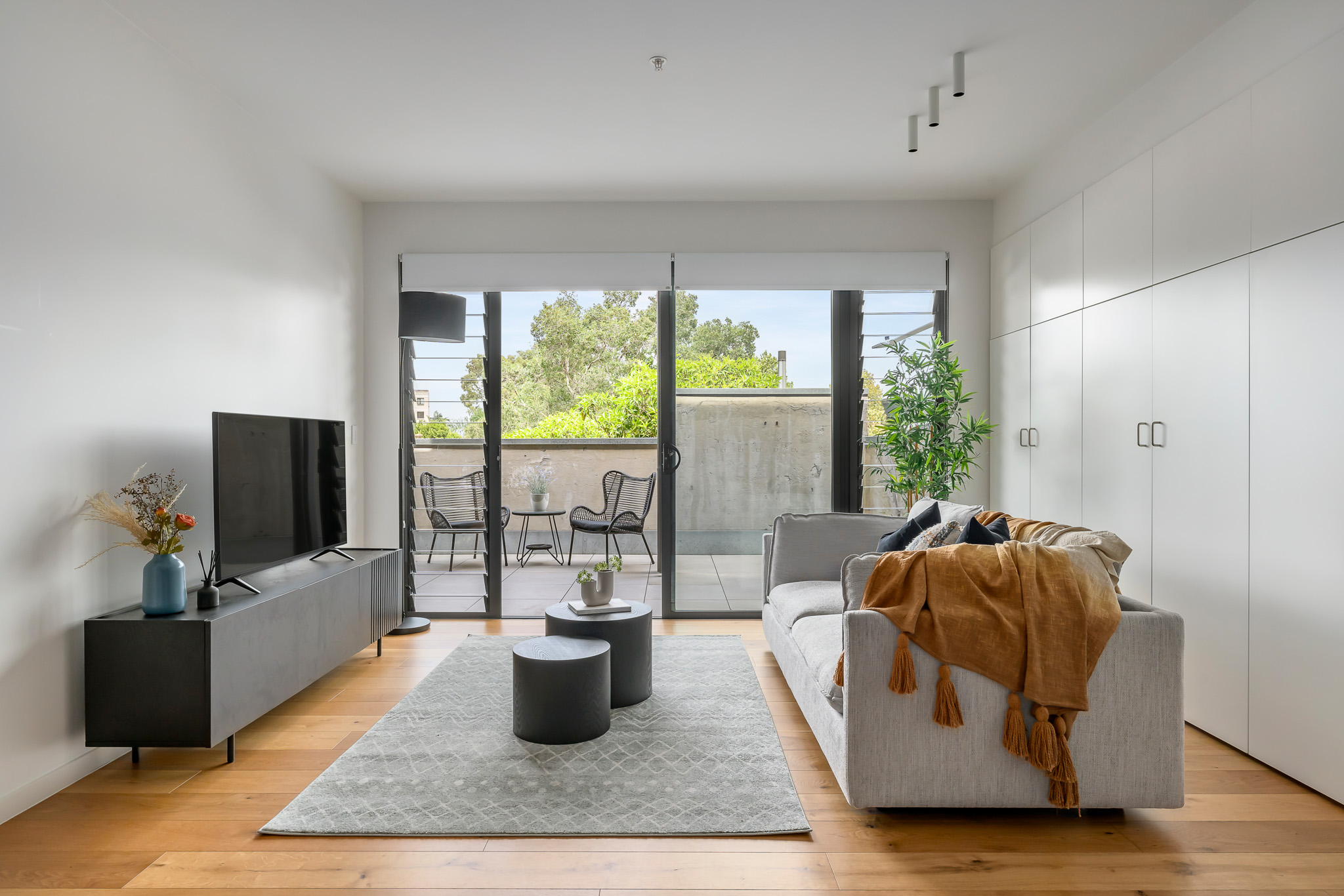 Living Area - One Bedroom Apartment - Urban Rest - The Tramway Apartments - Sydney