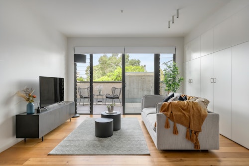 Living Area - One Bedroom Apartment - Urban Rest - The Tramway Apartments - Sydney