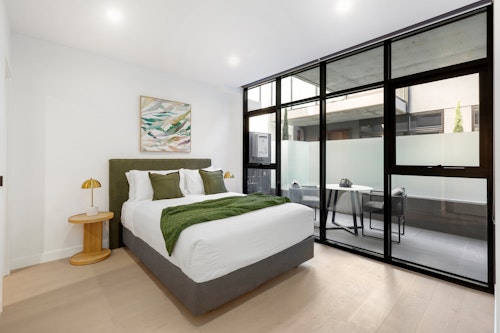 Bedroom - Two Bedroom Townhouse - Urban Rest Fitzroy North - Melbourne