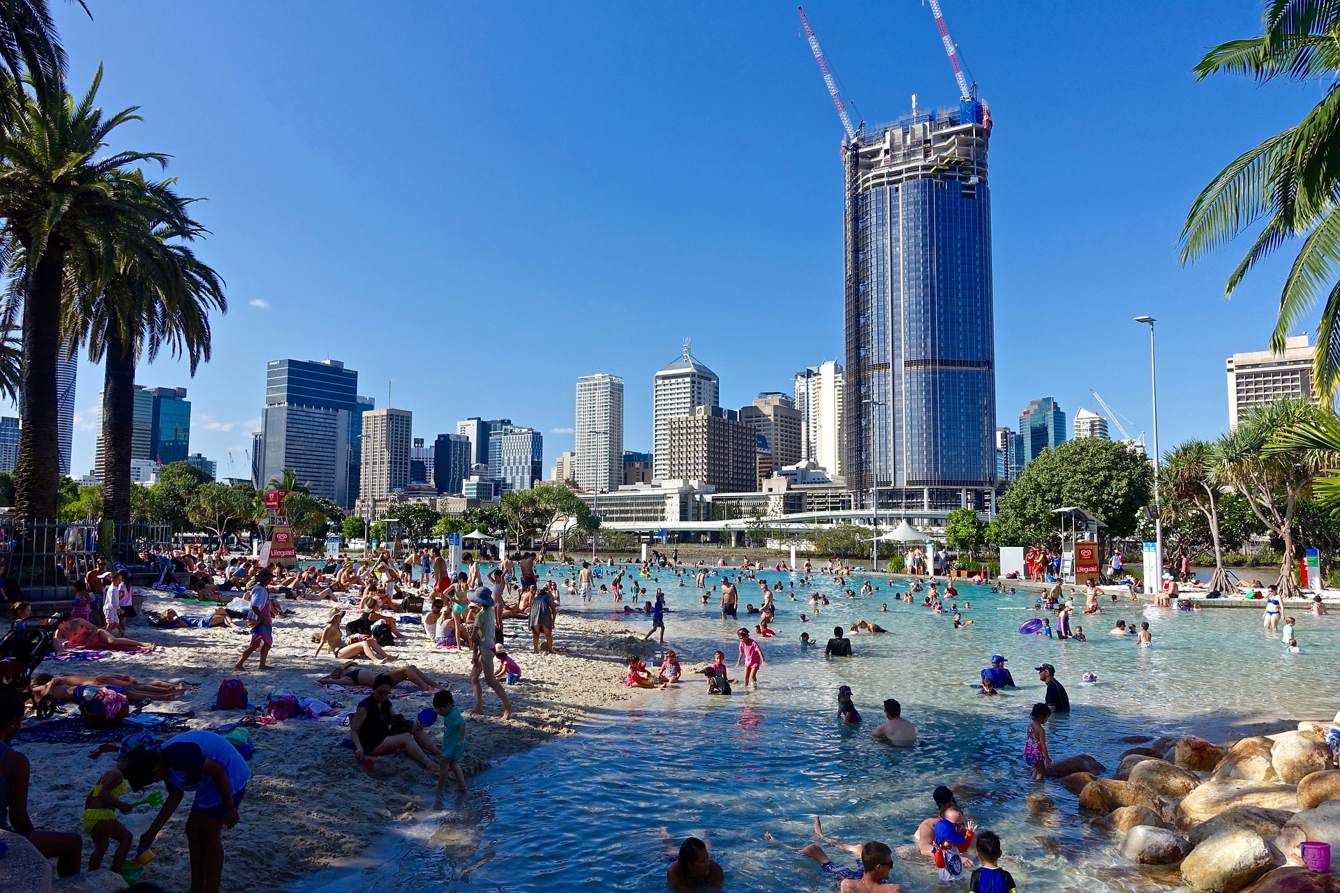 Brisbane CBD Australia Urban Rest