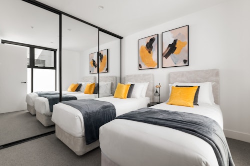 Bedroom - Two Bedroom Apartment - Urban Rest Richmond
