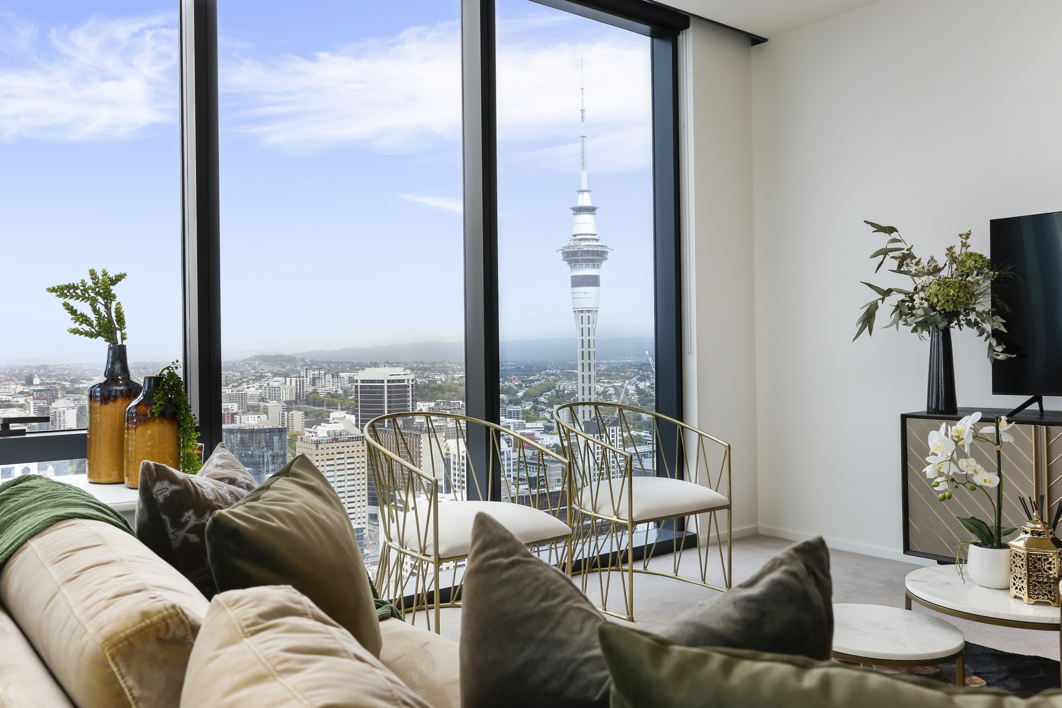 Living Room - The Pacifica by Urban Rest - Auckland, New Zealand