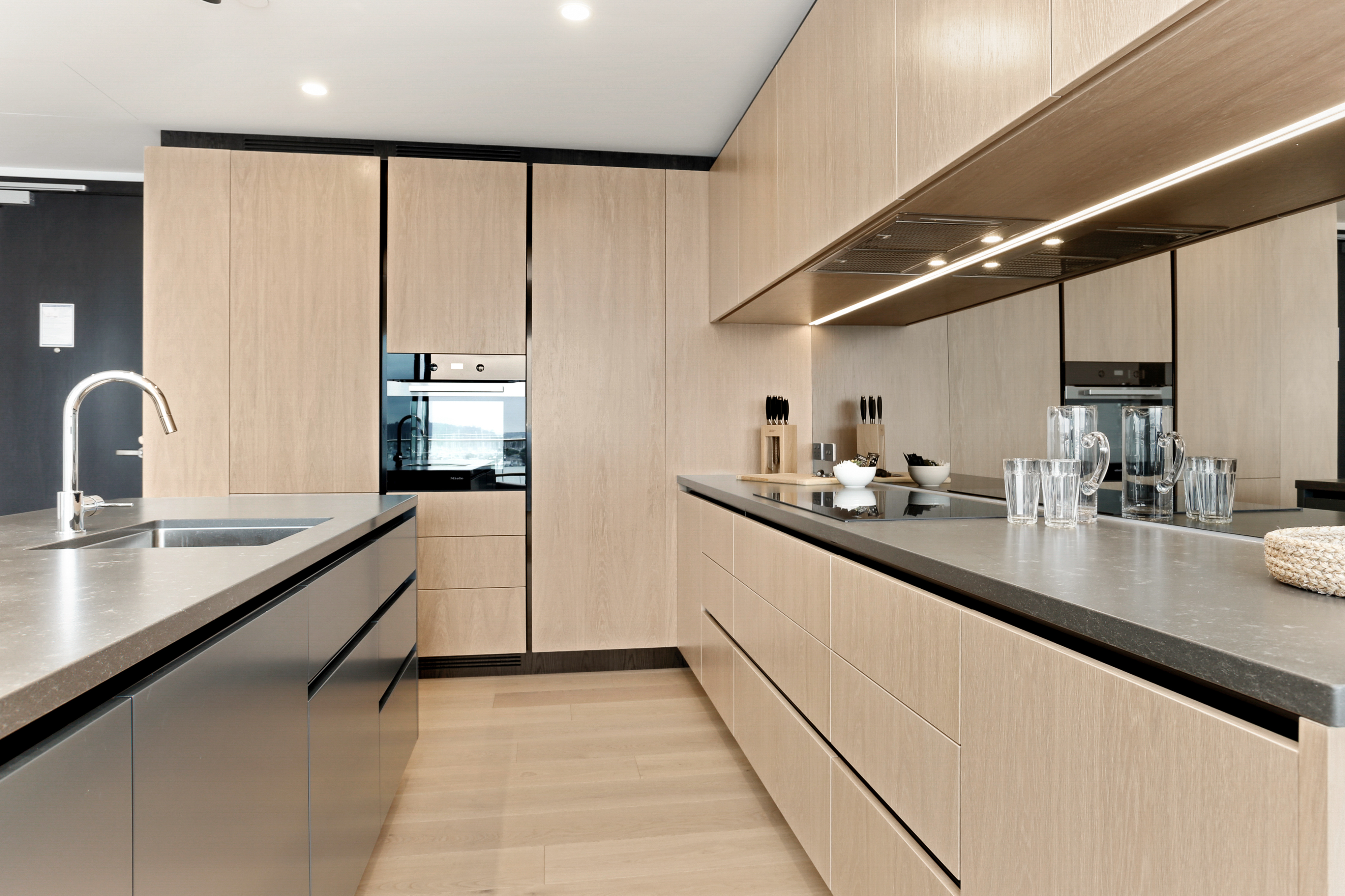 Kitchen - Wynyard Quarter Apartments by Urban Rest - Auckland, New Zealand