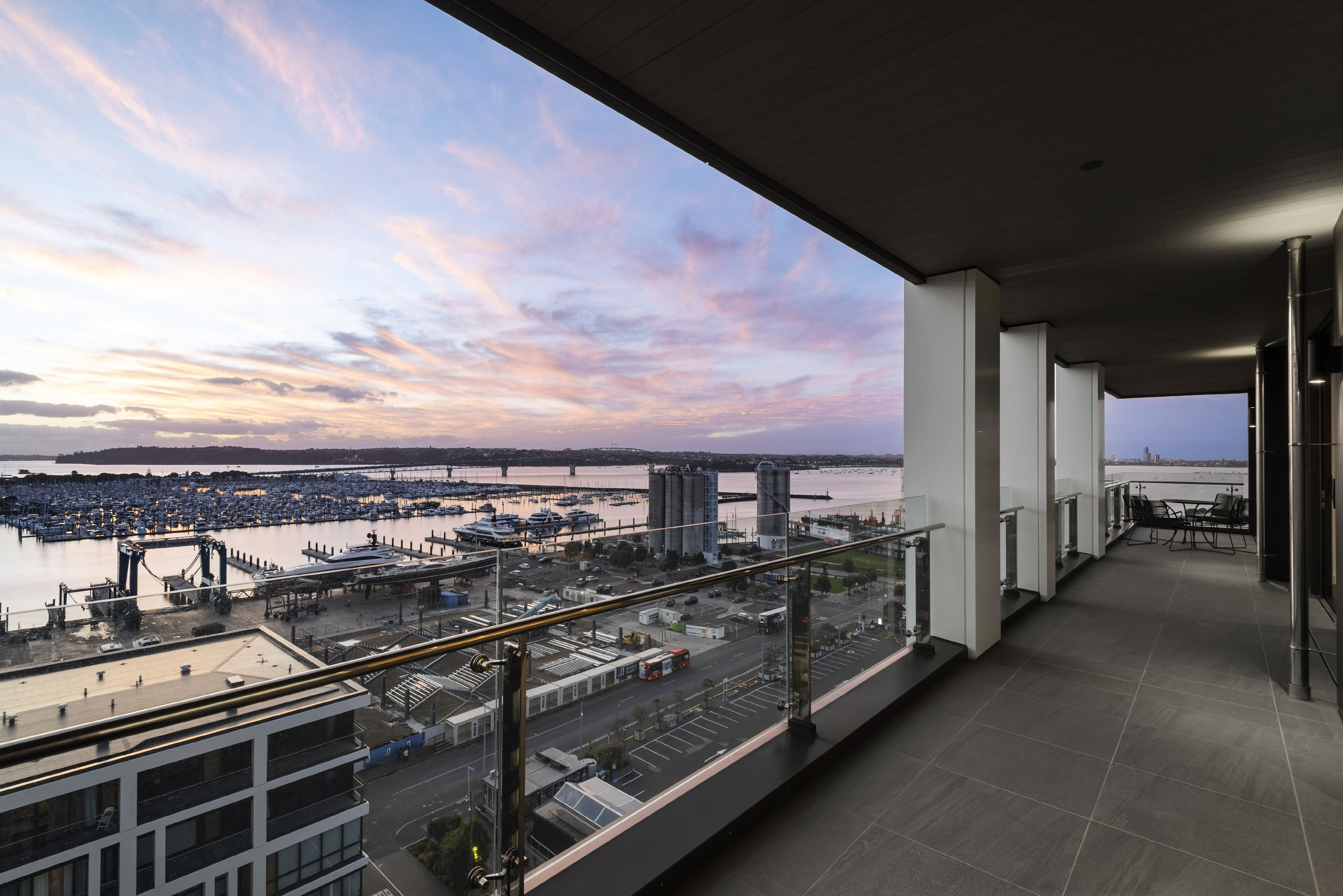 Balcony - Wynyard Quarter Apartments by Urban Rest - Auckland, New Zealand