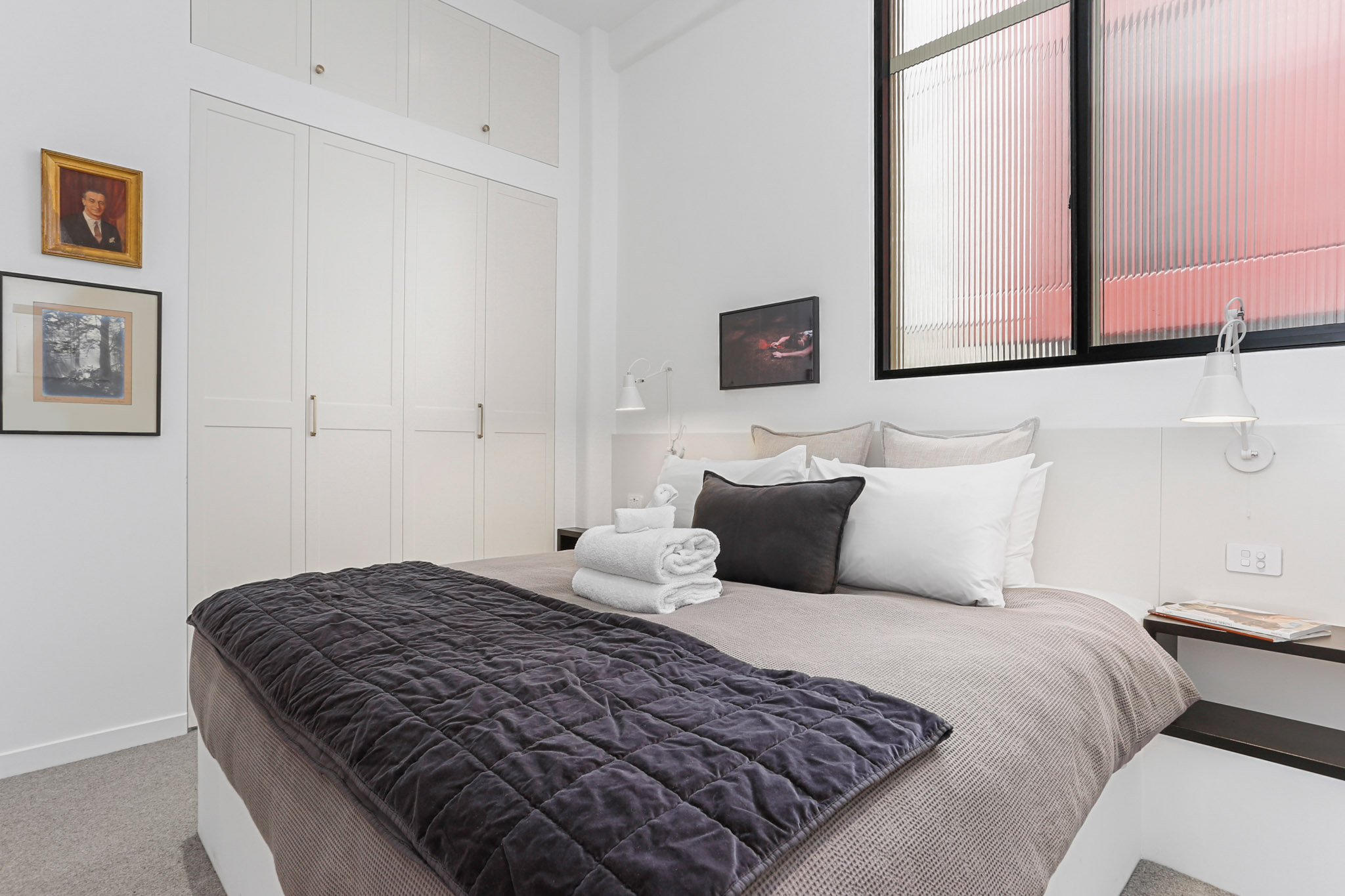 Bedroom - Emily Place Apartments by Urban Rest - Auckland New Zealand