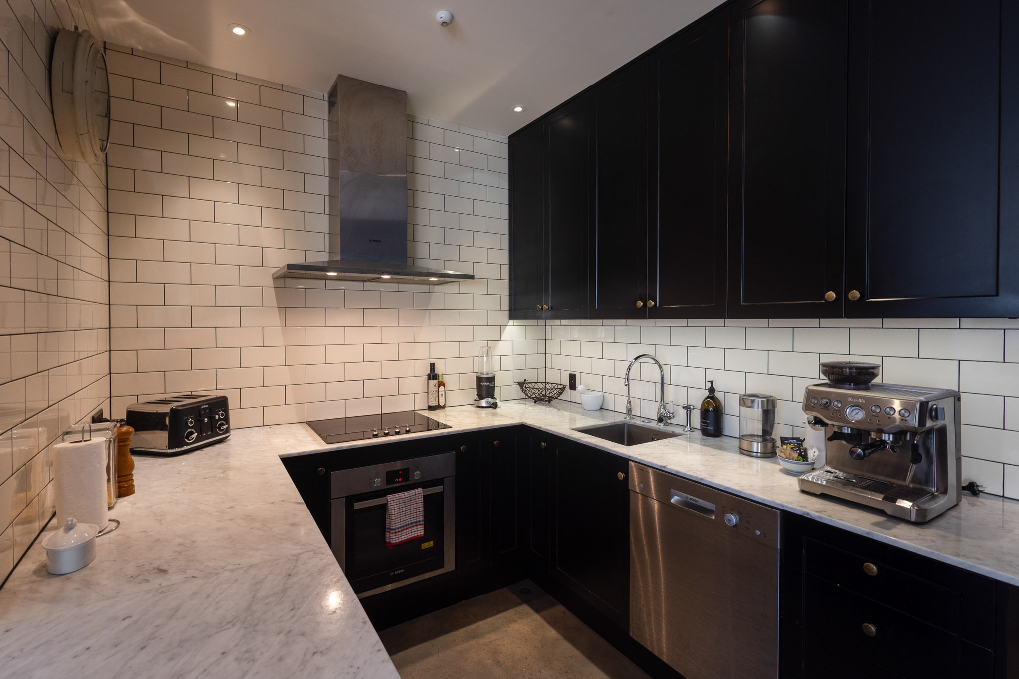 Kitchen - Emily Place Apartments by Urban Rest - Auckland New Zealand