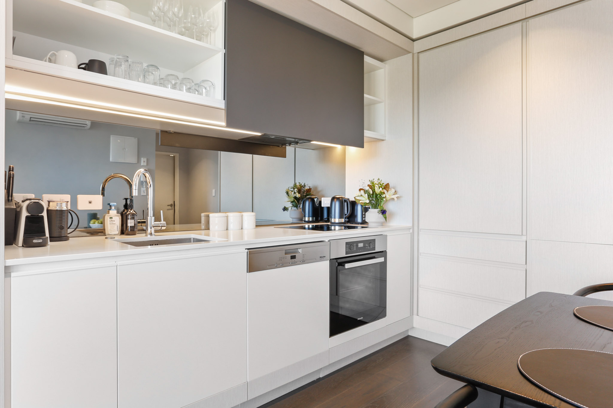 Kitchen - The Grace Apartments by Urban Rest - Auckland New Zealand