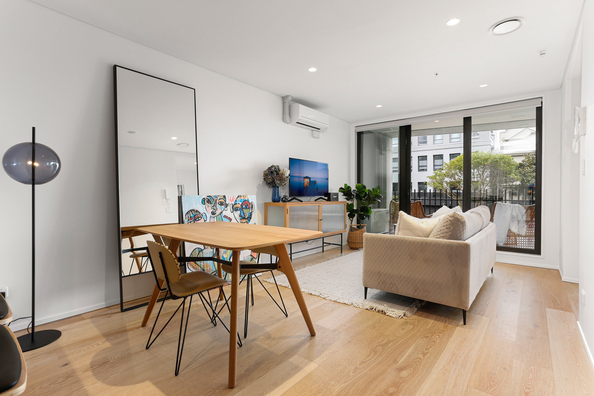 Lounge Room - The Grace Apartments by Urban Rest - Auckland New Zealand