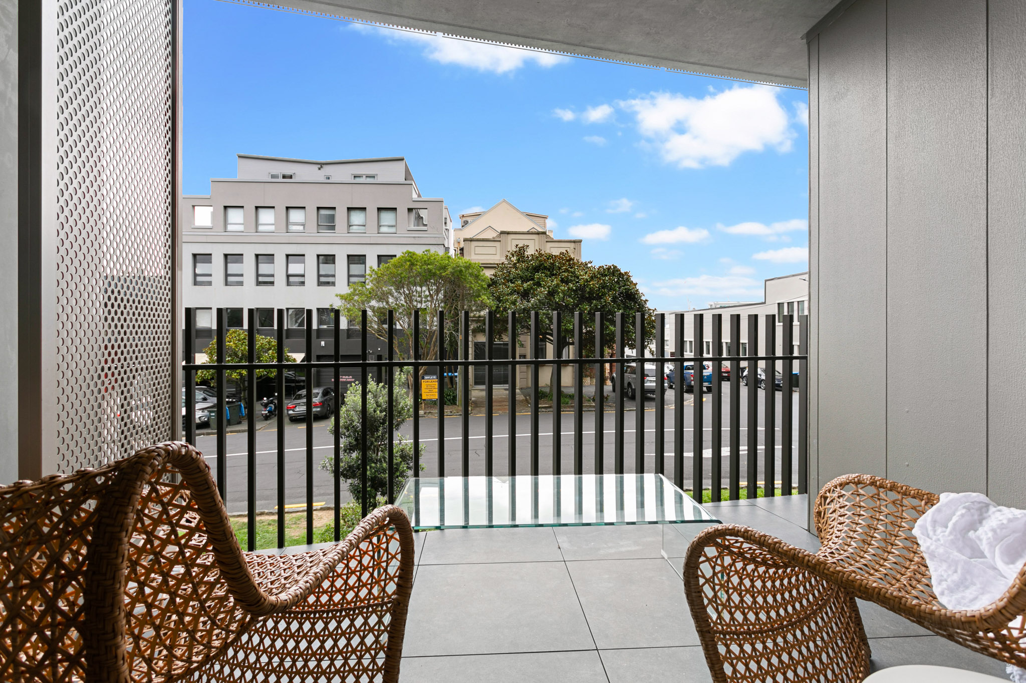 Balcony - The Grace Apartments by Urban Rest - Auckland New Zealand