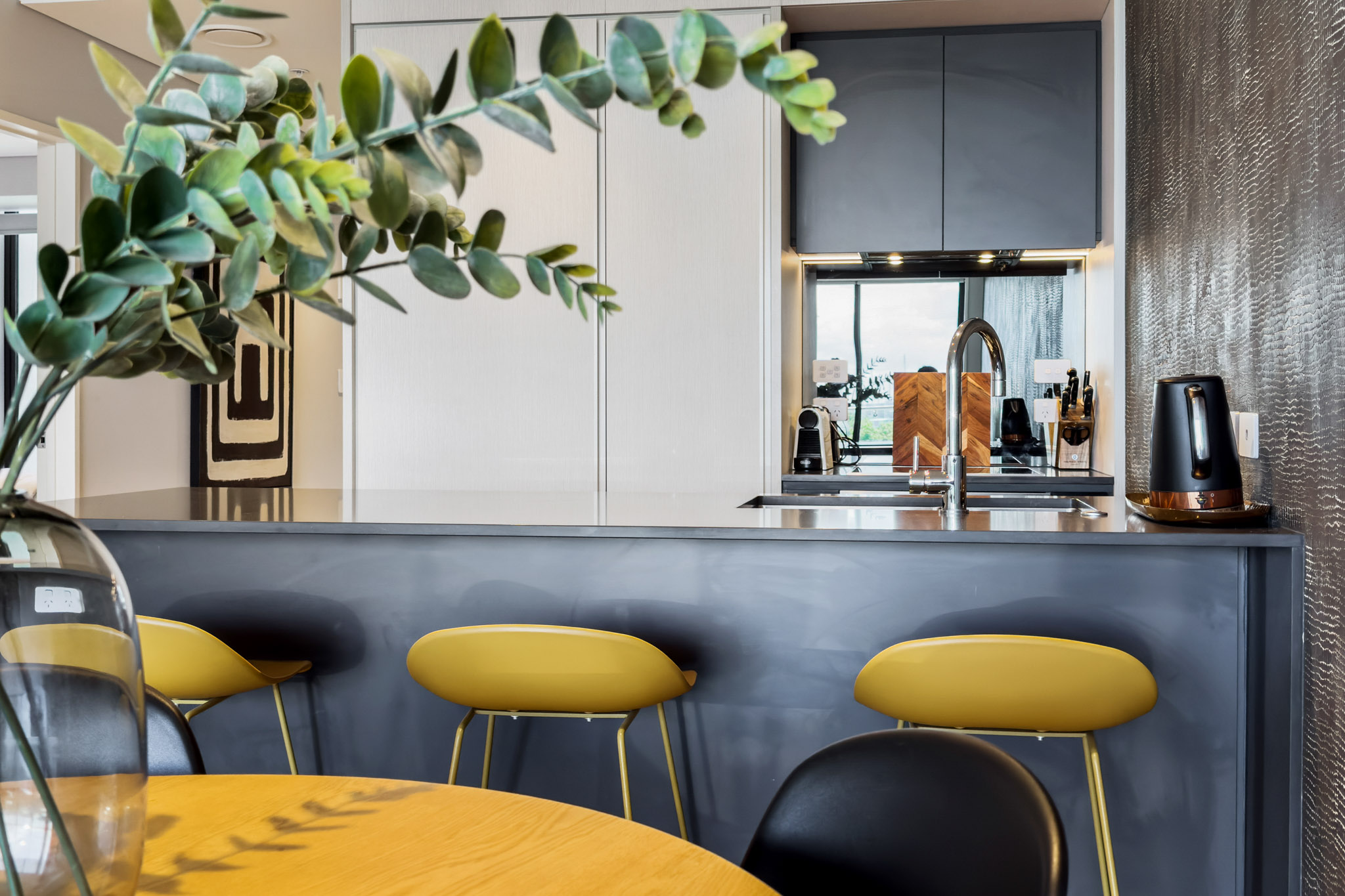 Kitchen - The Grace Apartments by Urban Rest - Auckland, New Zealand