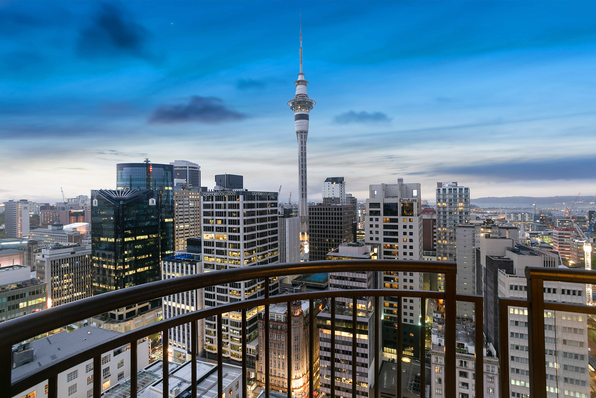 Balcony - Metropolis Apartments by Urban Rest - Auckland, New Zealand