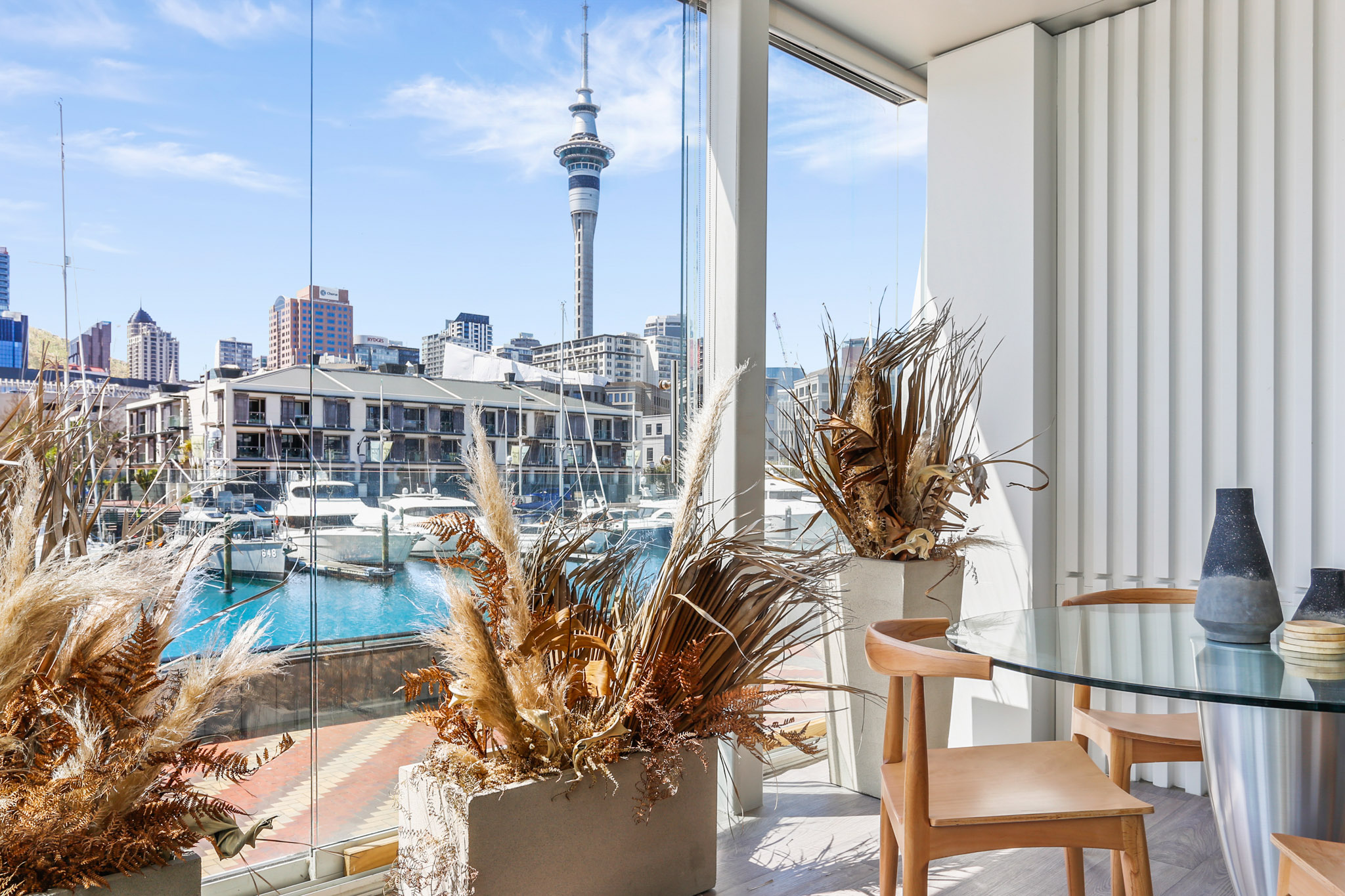 Dining Area - Lighter Quay Apartments by Urban Rest - Auckland, New Zealand