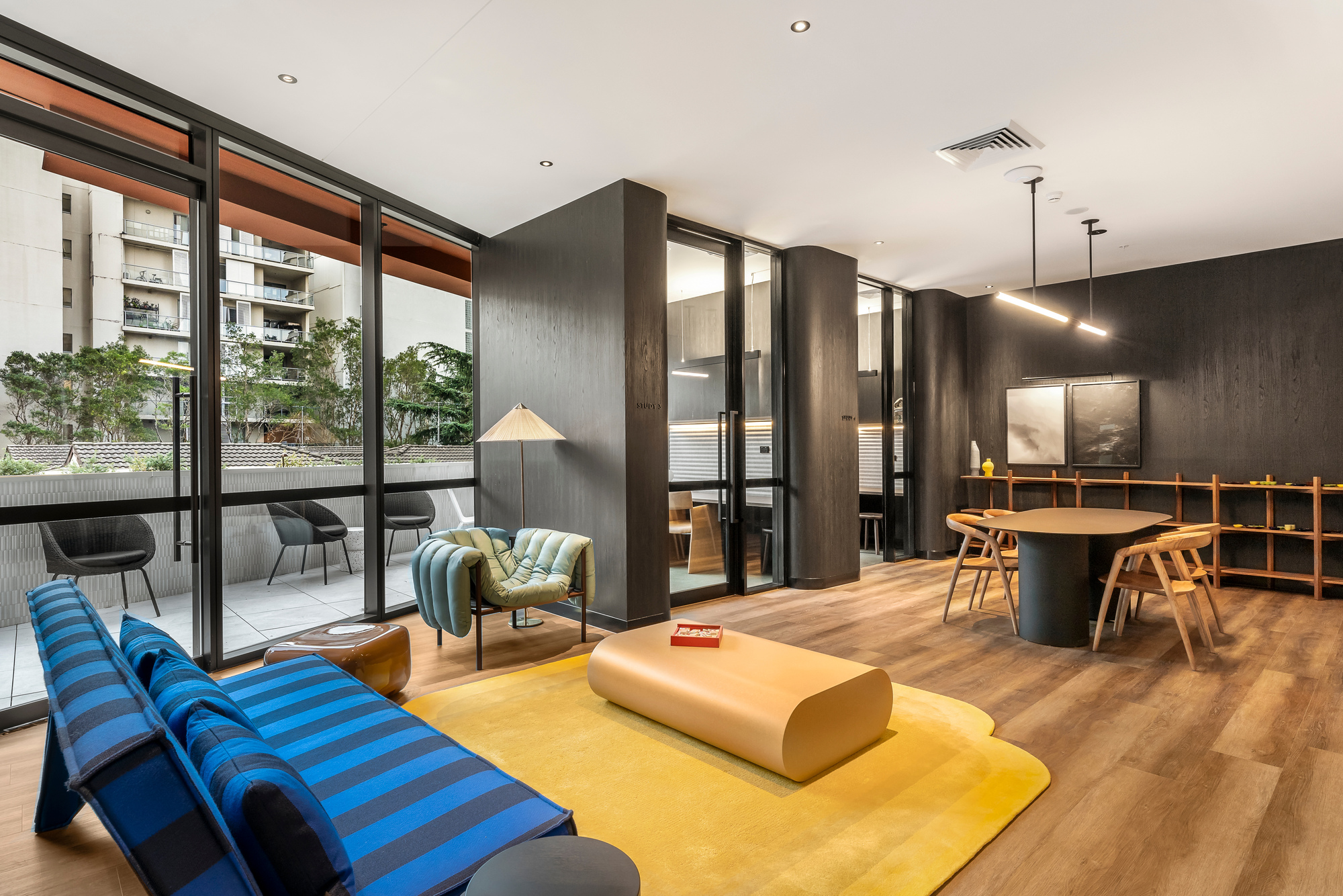 Co-working space, Communal Areas at Urban Rest Parramatta, Sydney