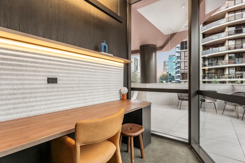 Co-working space, Communal Areas at Urban Rest Parramatta, Sydney