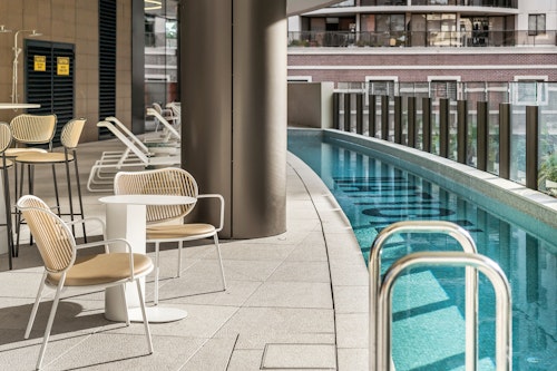 Pool, Communal Areas at Urban Rest Parramatta, Sydney