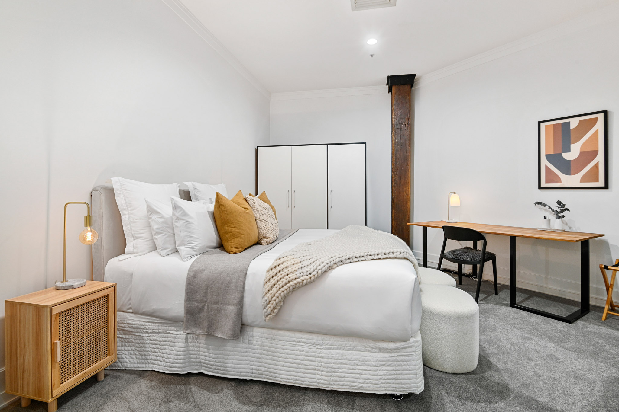 Bedroom - The Heritage Apartments by Urban Rest - Auckland, New Zealand