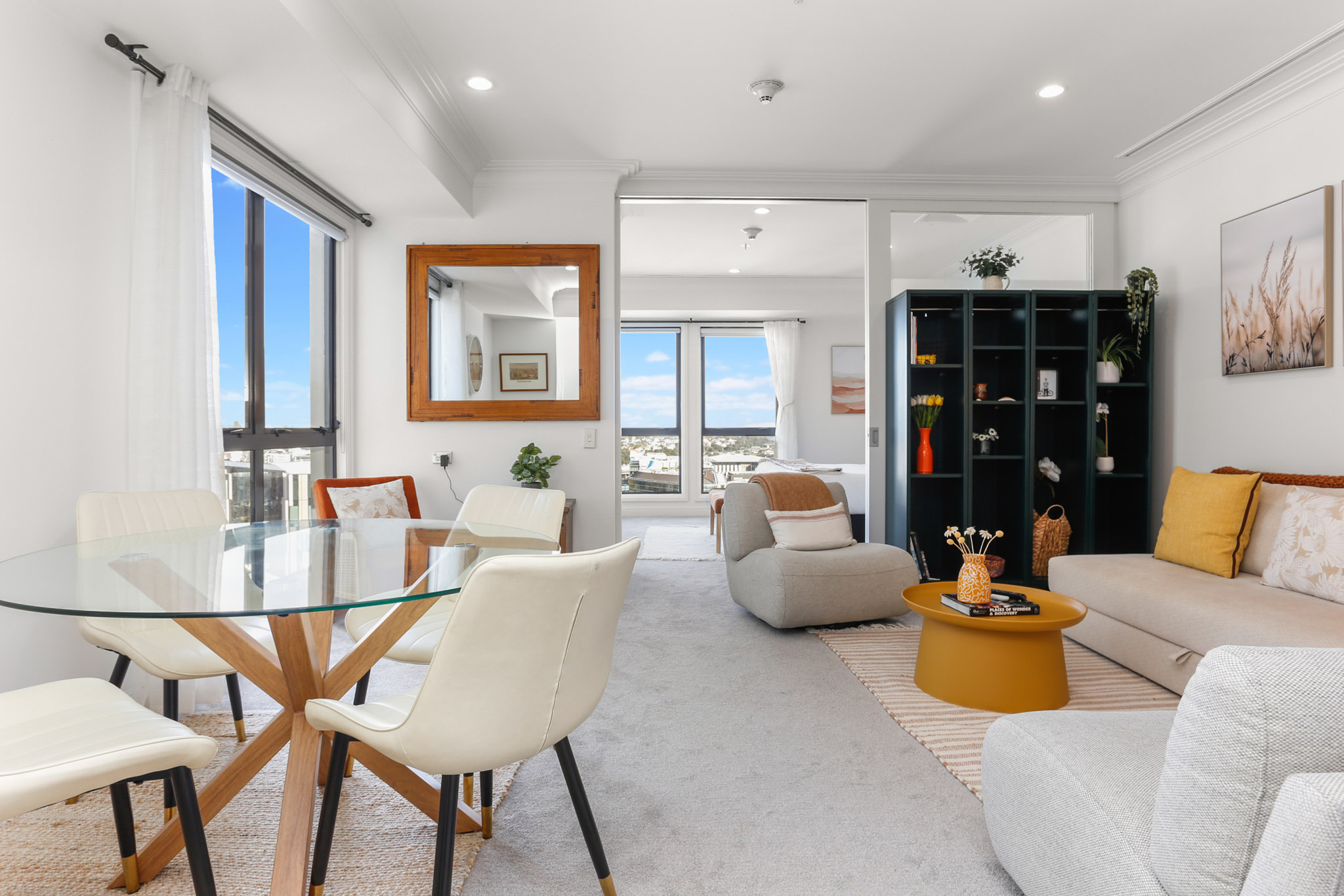 Living Room - The Heritage Apartments by Urban Rest - Auckland, New Zealand