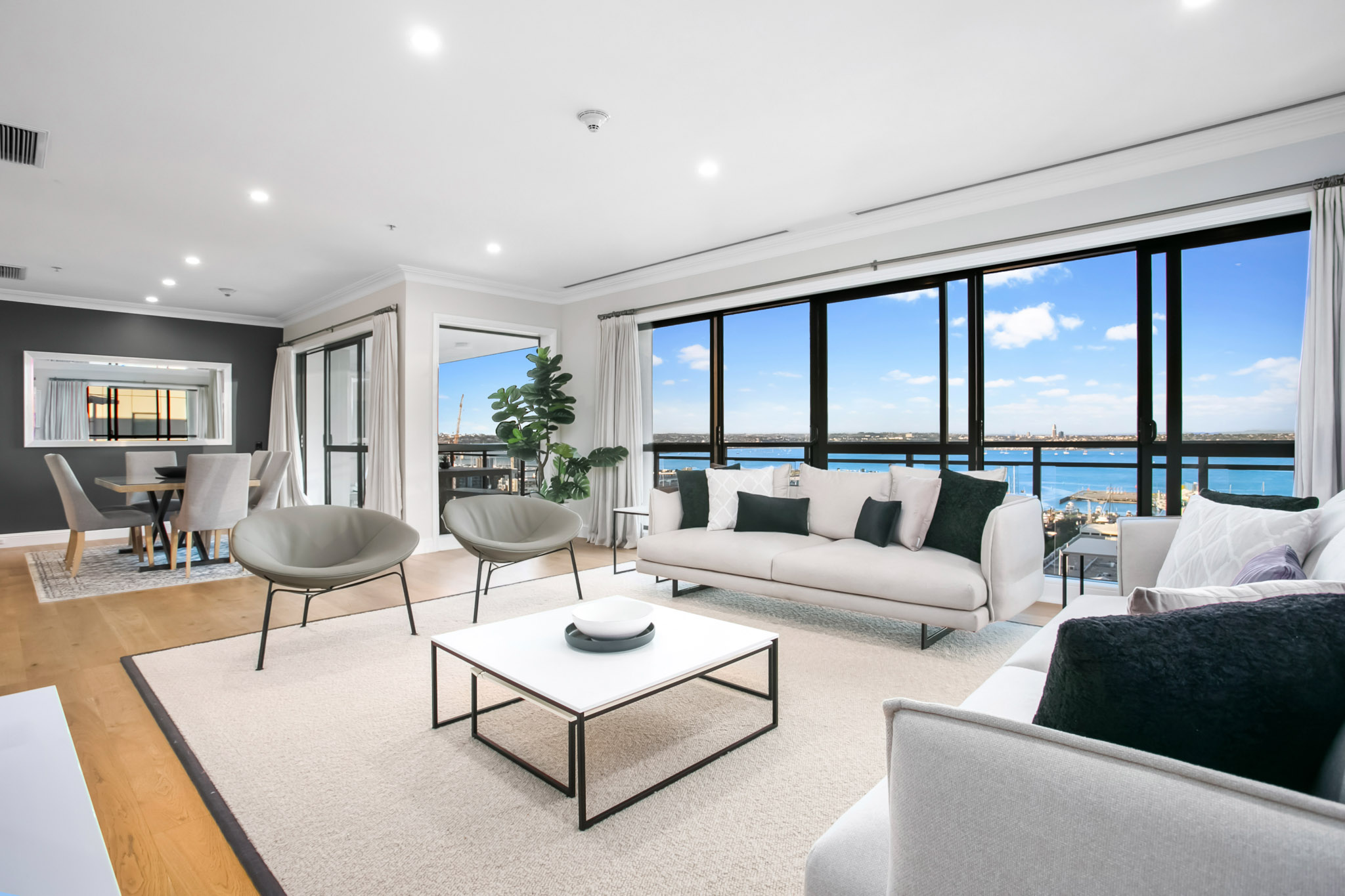 Living Room - The Heritage Apartments by Urban Rest - Auckland, New Zealand