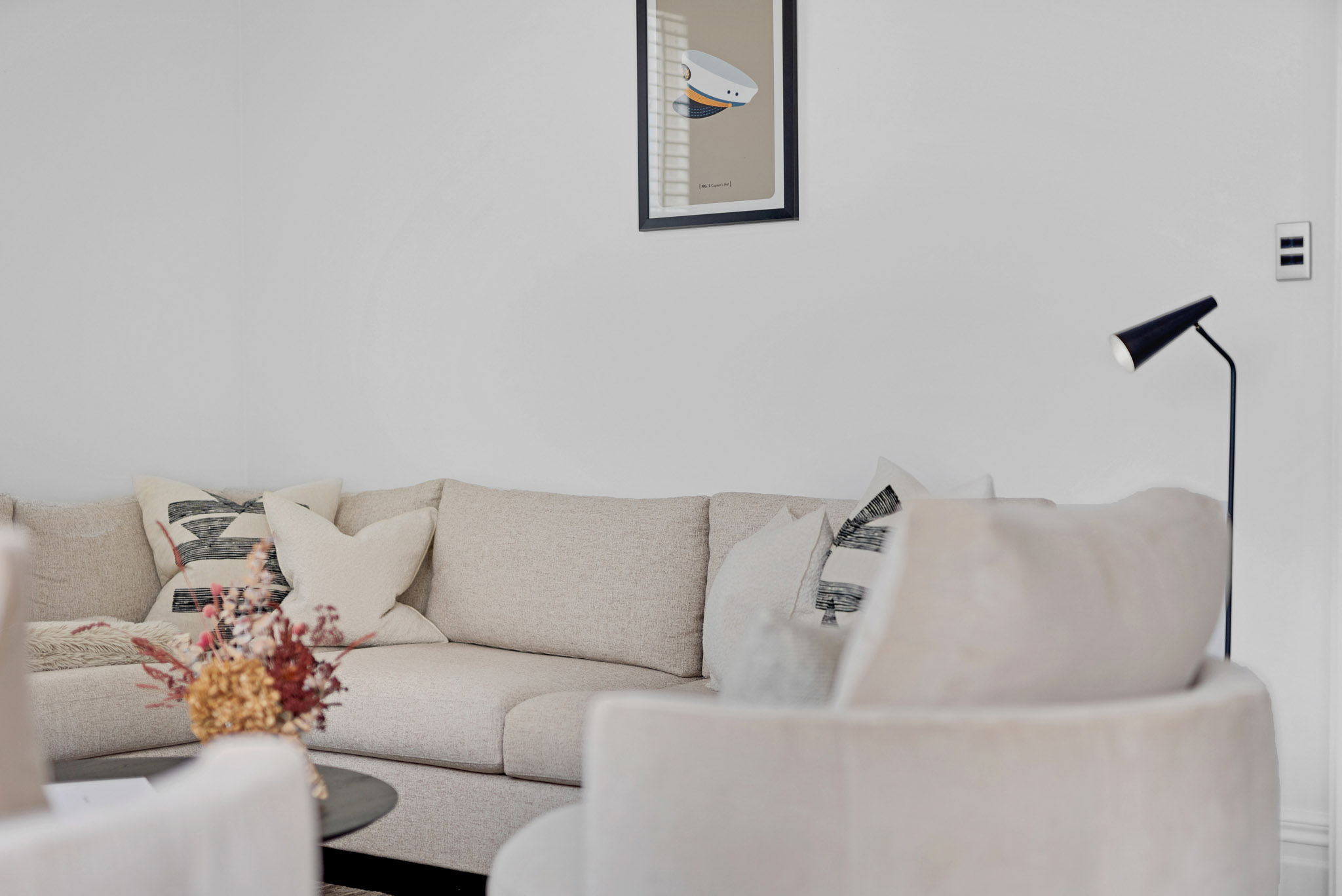 Living Room - Cowen Street Home by Urban Rest - Auckland, New Zealand