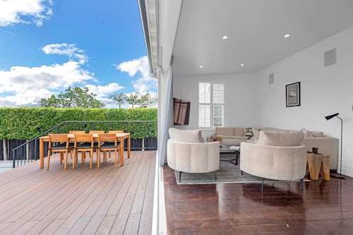 Living Room - Cowen Street Home by Urban Rest - Auckland, New Zealand