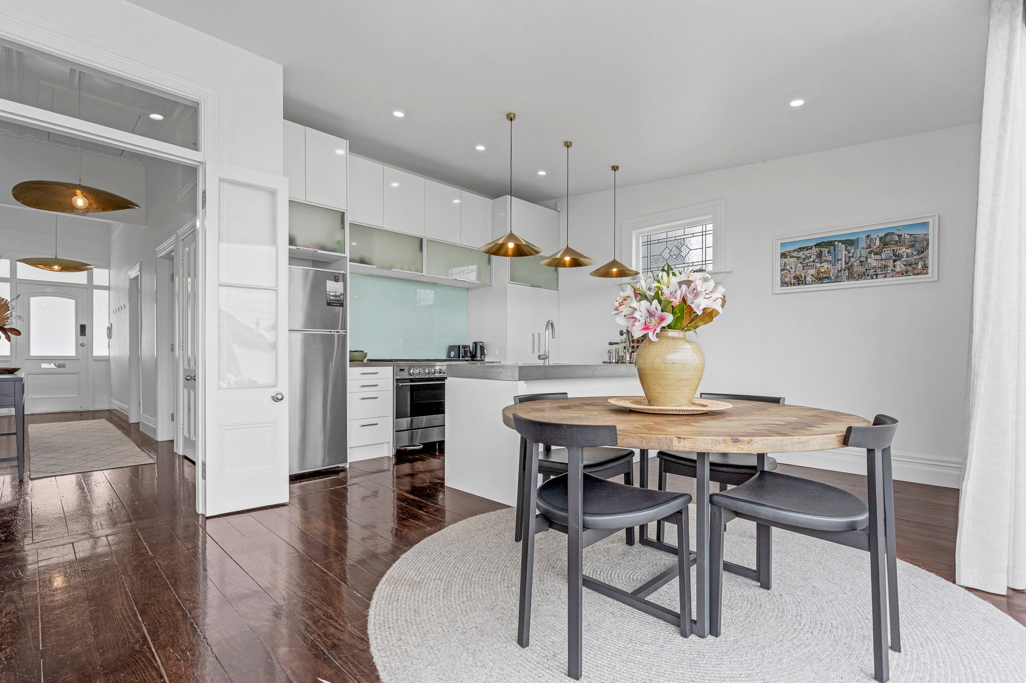 Dining Area - Cowen Street Home by Urban Rest - Auckland, New Zealand