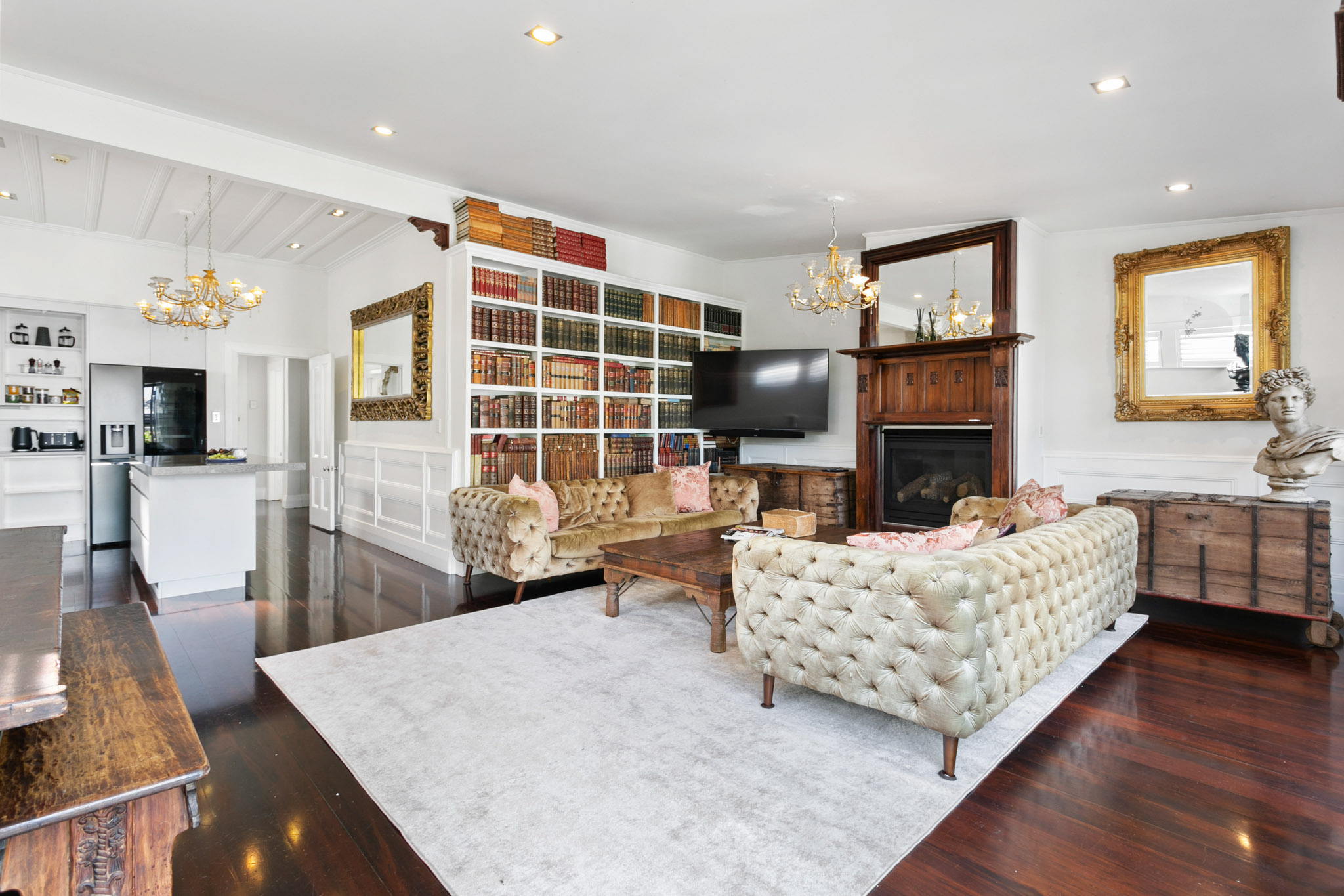 Living Room - Freemans Bay Home by Urban Rest - Auckland, New Zealand