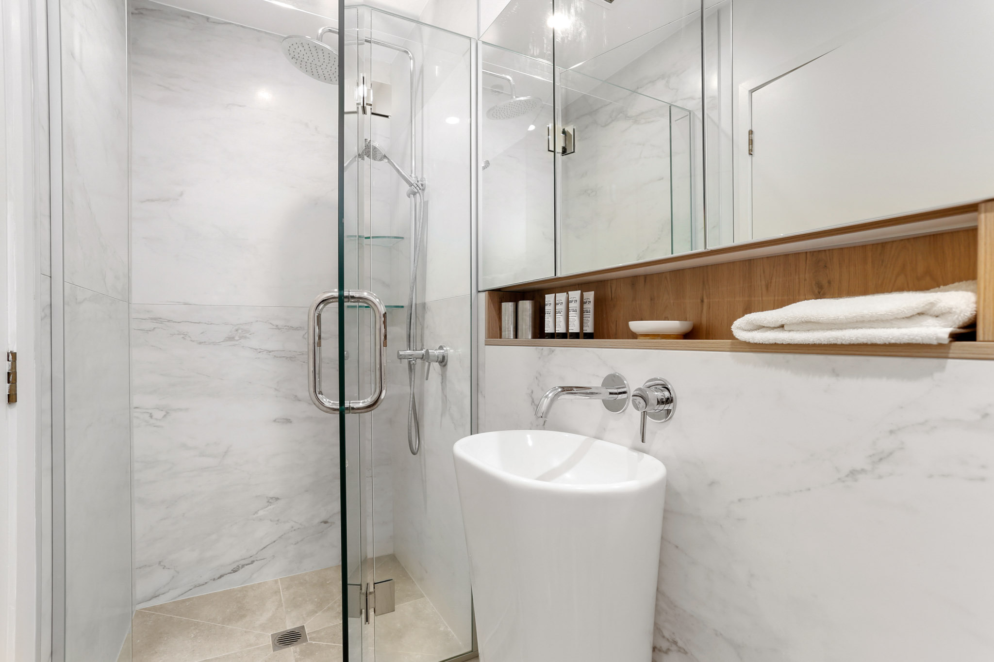 Bathroom - Hobson Quay Apartments by Urban Rest - Auckland, New Zealand