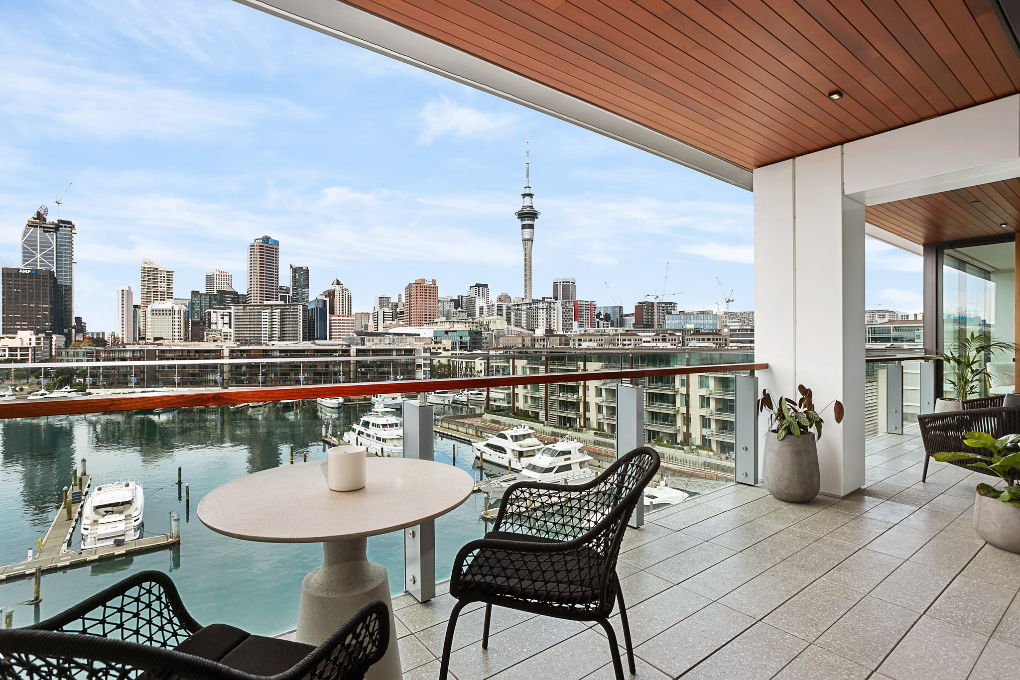 Balcony - Halsey Street Apartments by Urban Rest - Auckland, New Zealand