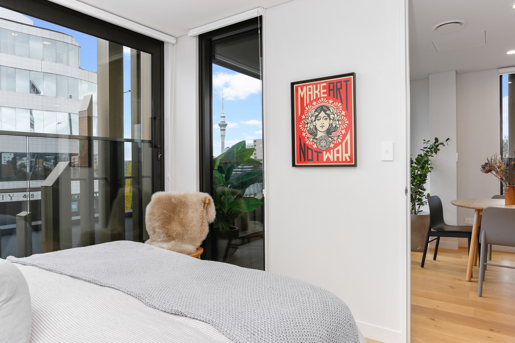 Bedroom - Lighthouse Apartments by Urban Rest - Auckland, New Zealand