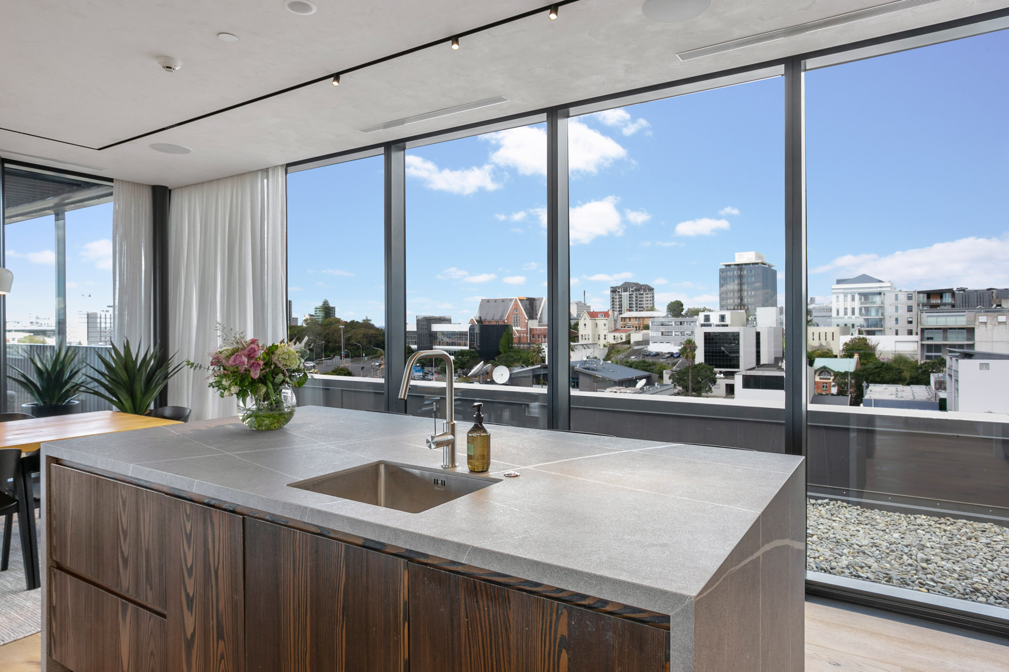 Kitchen - France Street Apartments by Urban Rest - Auckland, New Zealand