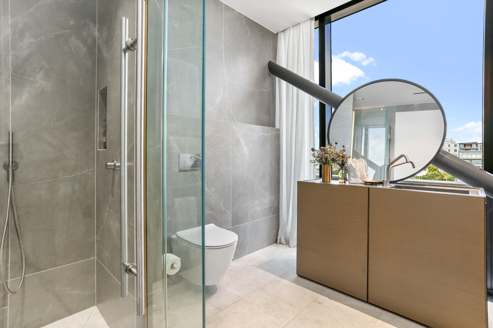 Bathroom - France Street Apartments by Urban Rest - Auckland, New Zealand
