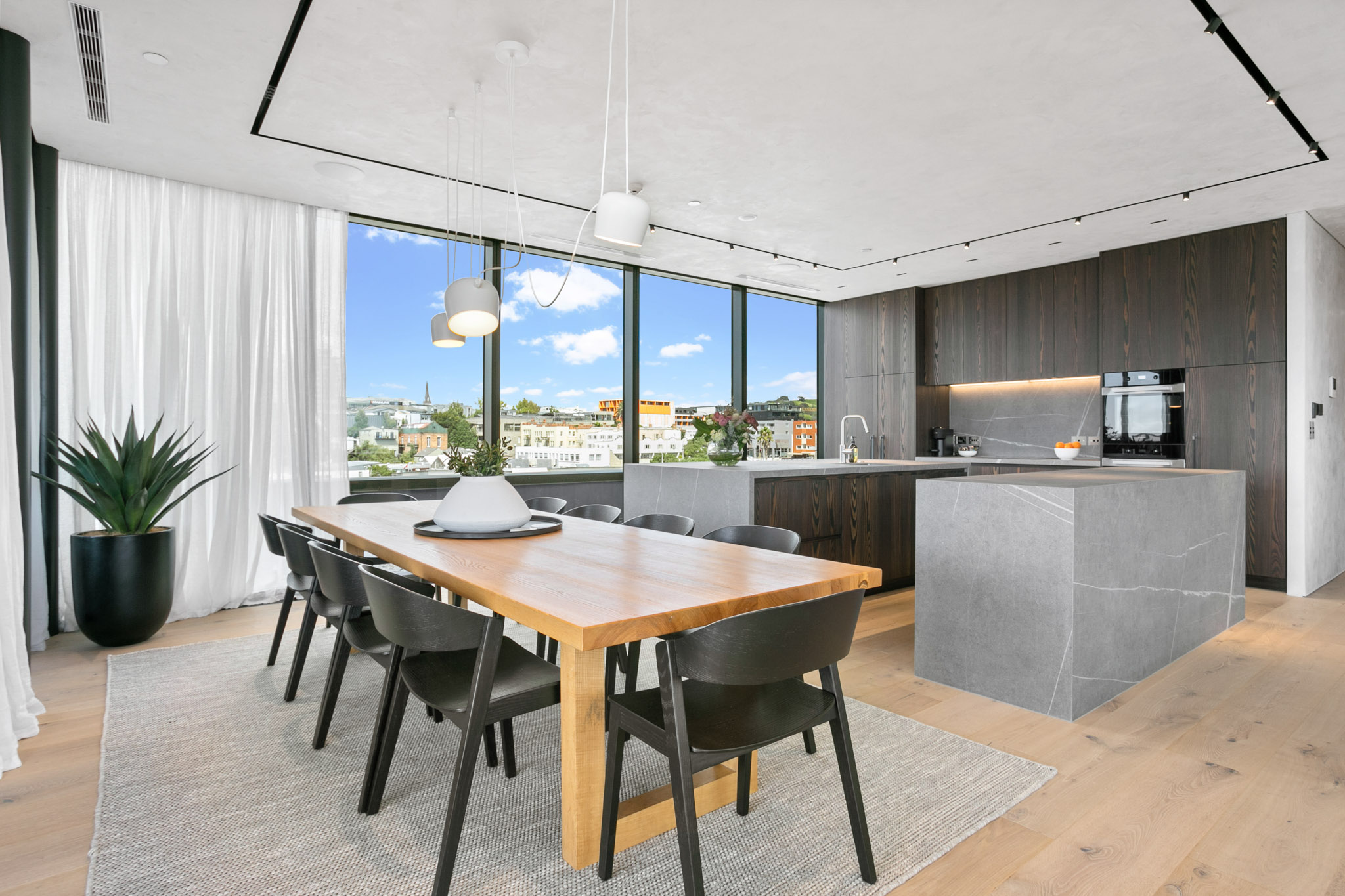 Dining Area - France Street Apartments by Urban Rest - Auckland, New Zealand