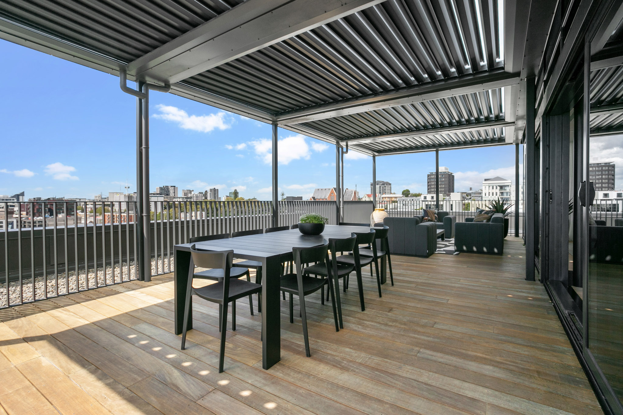 Balcony - France Street Apartments by Urban Rest - Auckland, New Zealand