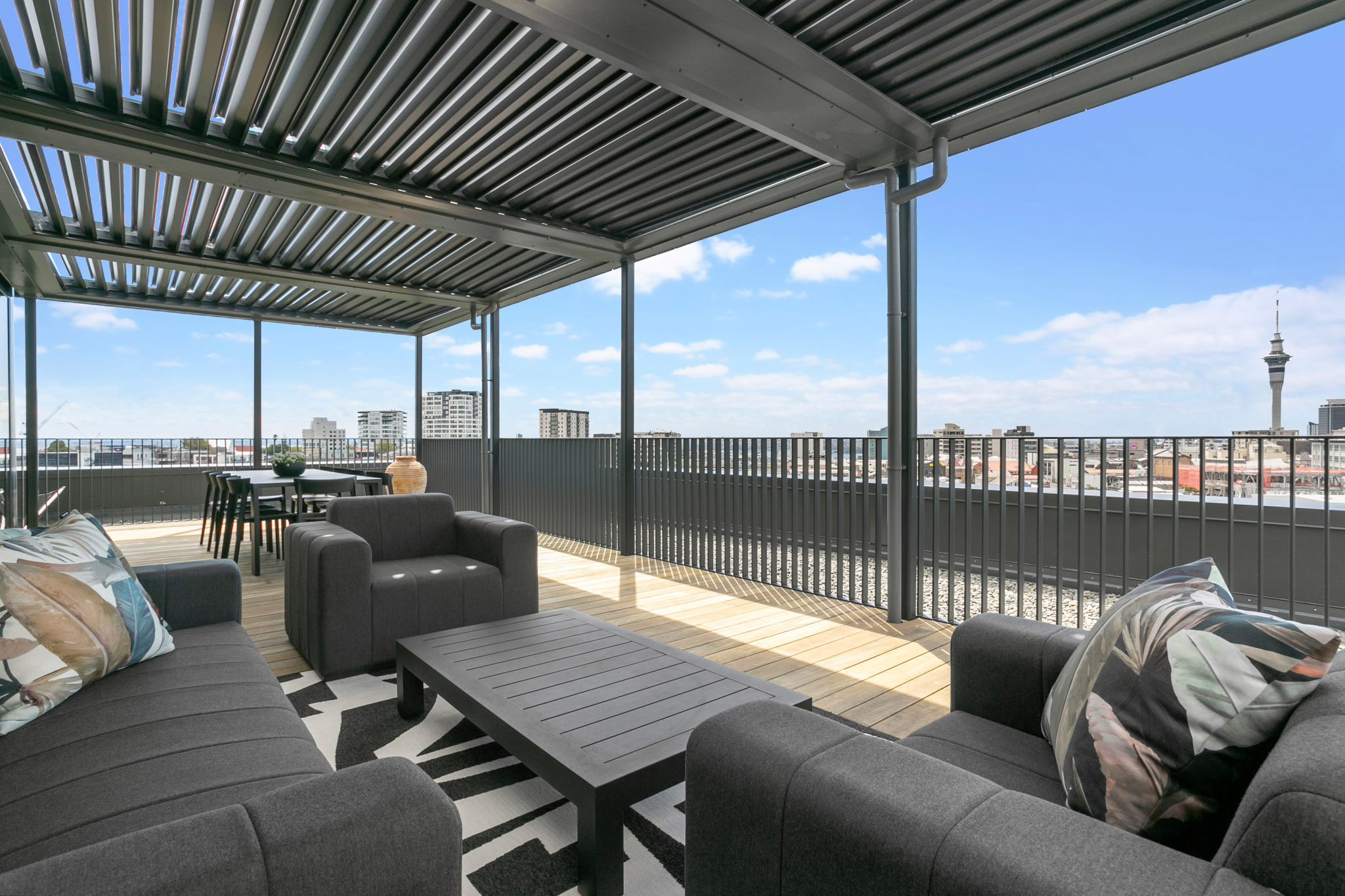 Balcony - France Street Apartments by Urban Rest - Auckland, New Zealand
