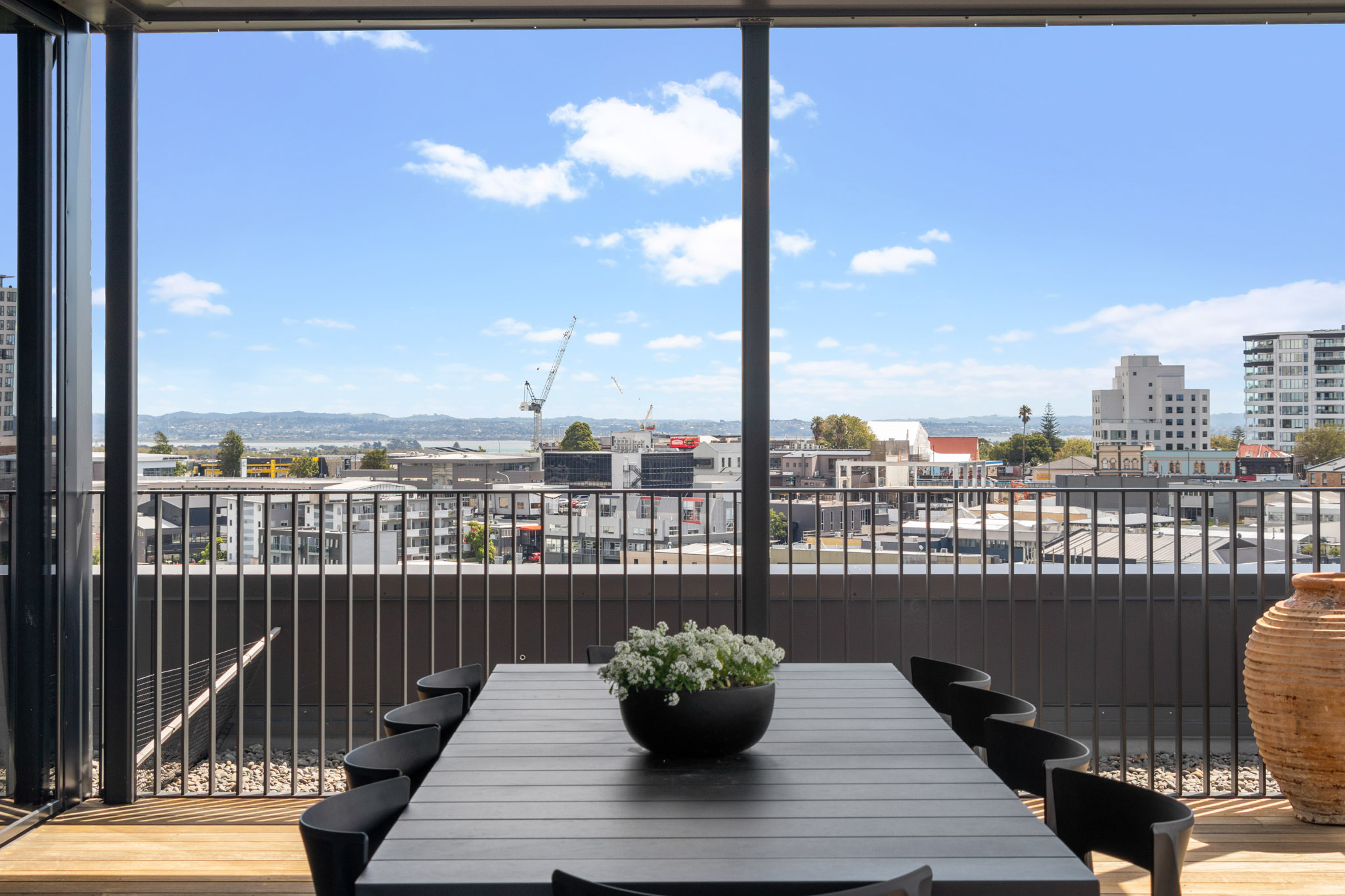 Dining Area - France Street Apartments by Urban Rest - Auckland, New Zealand
