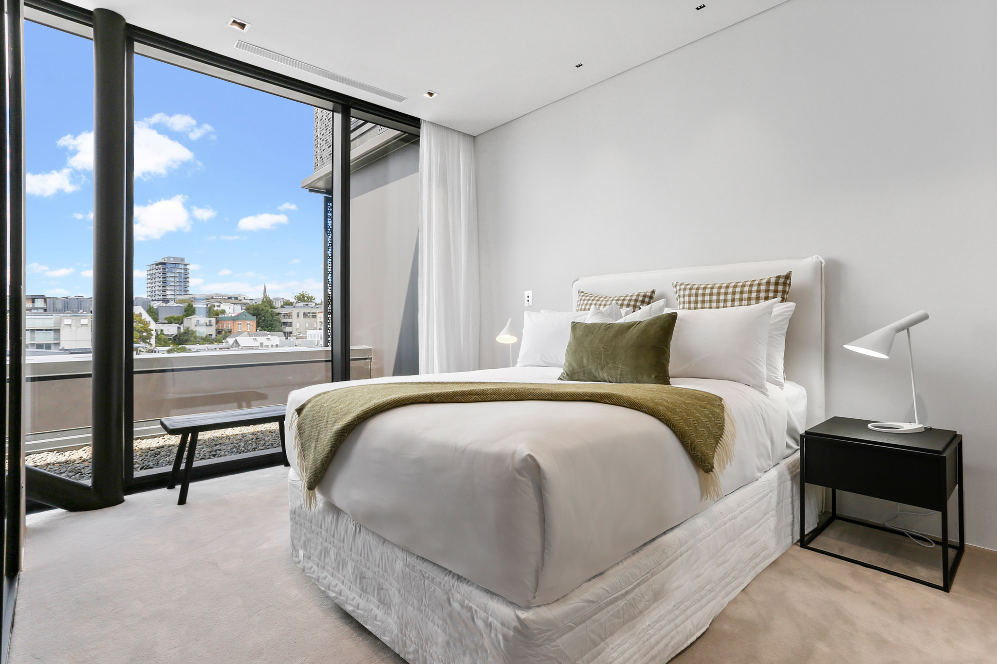 Bedroom - France Street Apartments by Urban Rest - Auckland, New Zealand