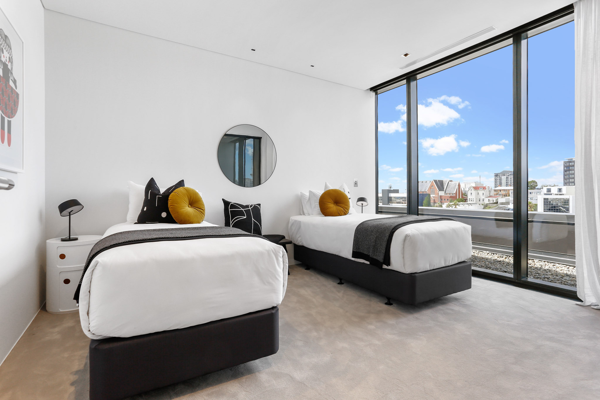 Bedroom - France Street Apartments by Urban Rest - Auckland, New Zealand