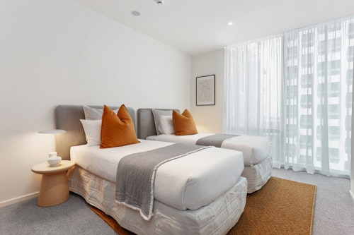 Bedroom - The Pacifica by Urban Rest - Auckland, New Zealand