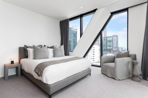 Bedroom - The Pacifica by Urban Rest - Auckland, New Zealand