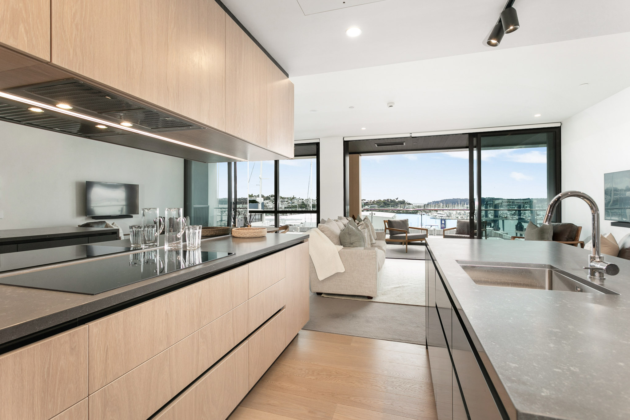 Kitchen - Wynyard Quarter Apartments by Urban Rest - Auckland, New Zealand