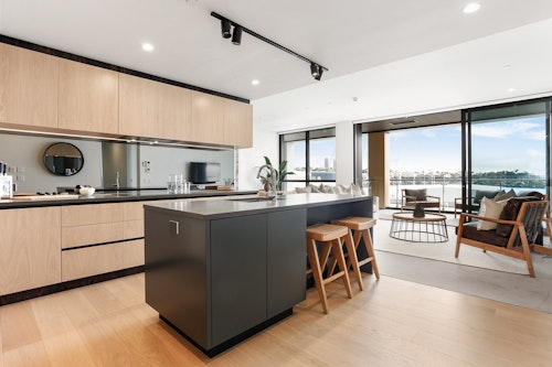 Kitchen - Wynyard Quarter Apartments by Urban Rest - Auckland, New Zealand