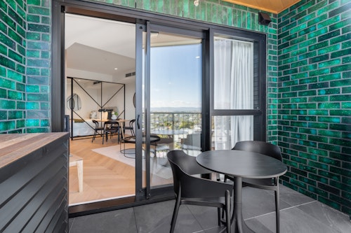 Balcony - Greenhouse Apartments by Urban Rest - Auckland, New Zealand