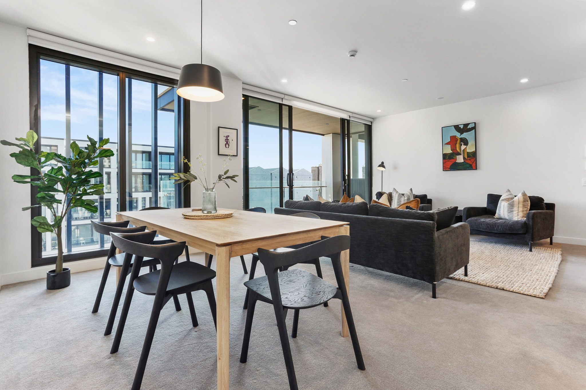 Dining Room - Wynyard Quarter Apartments by Urban Rest - Auckland, New Zealand