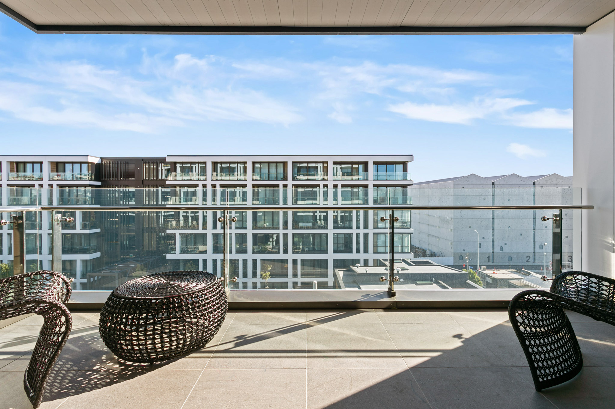 Balcony - Wynyard Quarter Apartments by Urban Rest - Auckland, New Zealand