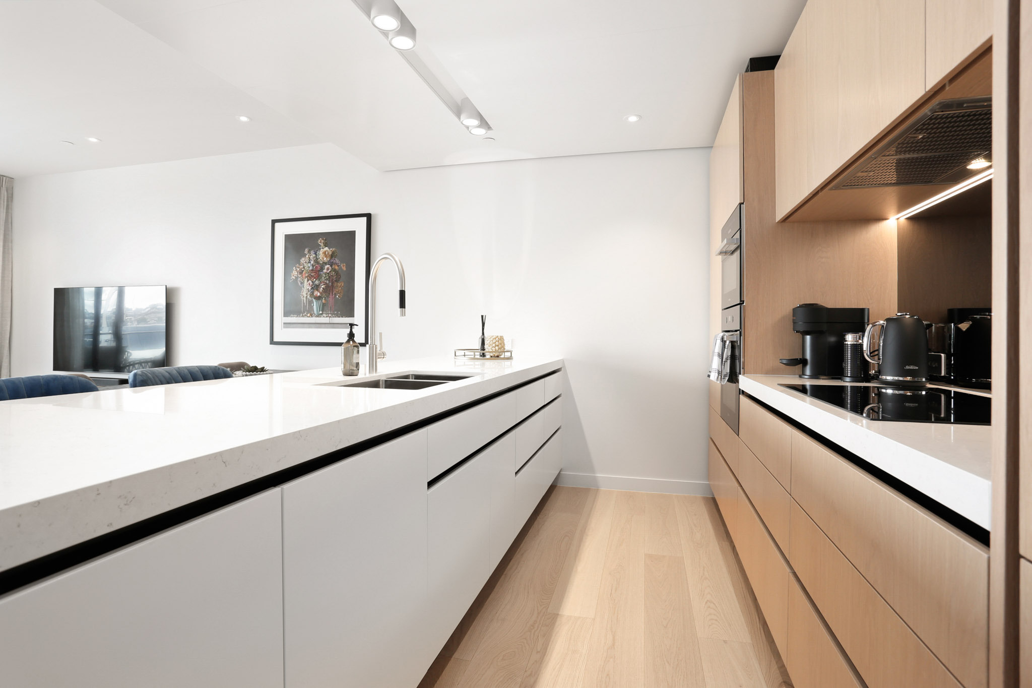 Kitchen - Wynyard Quarter Apartments by Urban Rest - Auckland, New Zealand