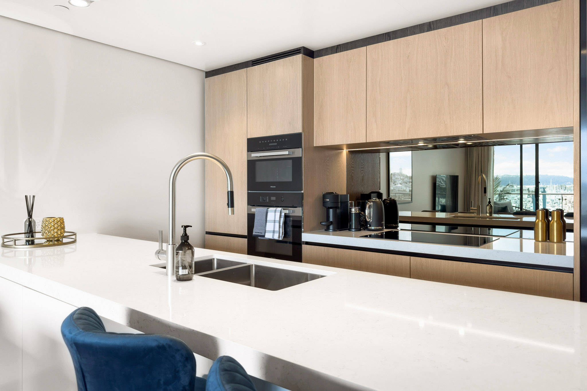 Kitchen - Wynyard Quarter Apartments by Urban Rest - Auckland, New Zealand