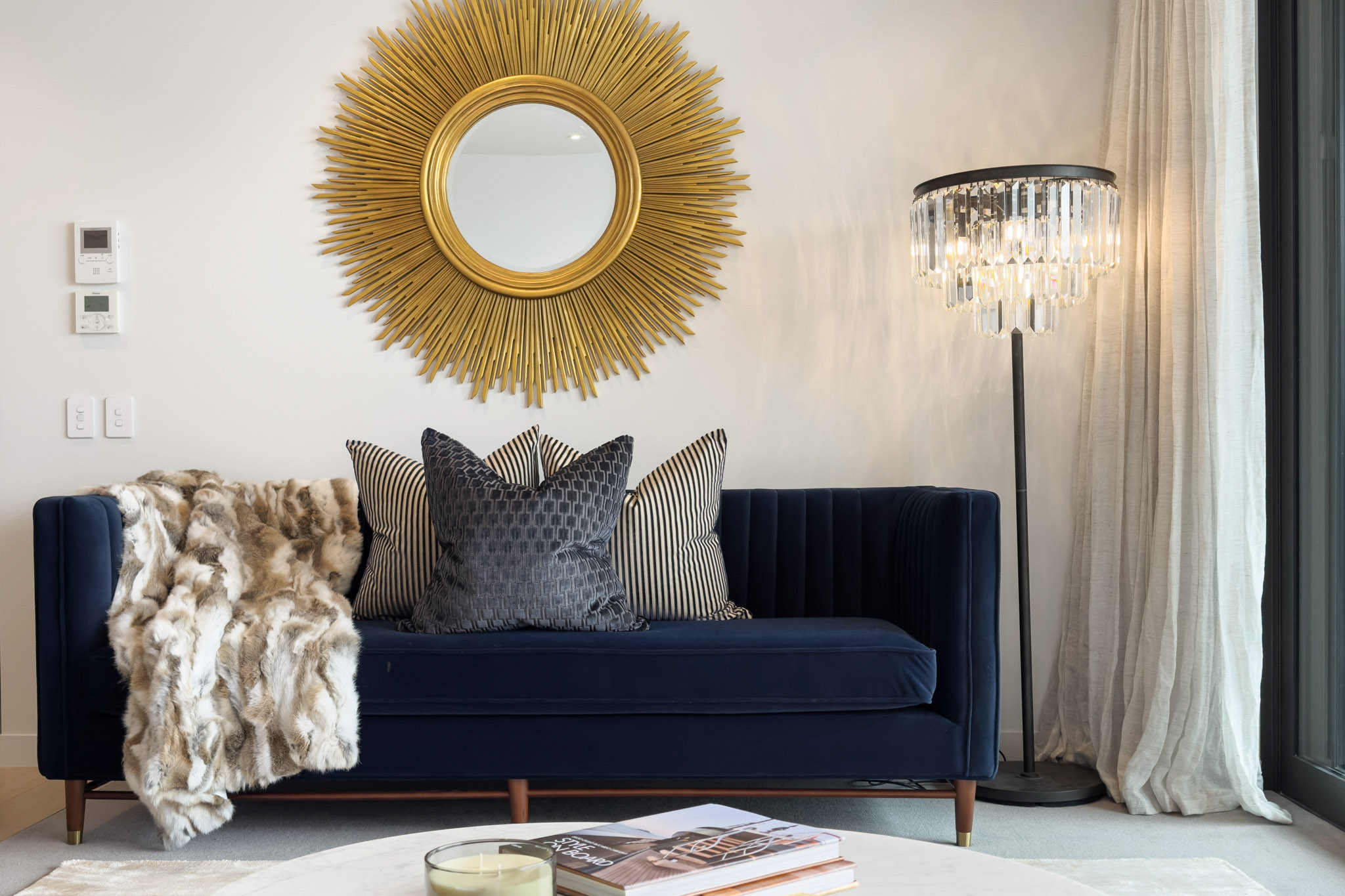 Living Room - Wynyard Quarter Apartments by Urban Rest - Auckland, New Zealand